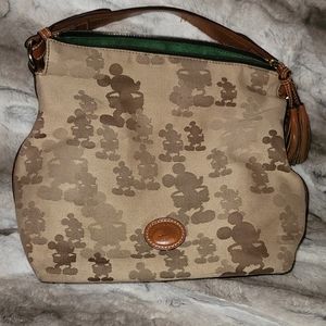 Doone & Bourke Mickey Mouse brown bag